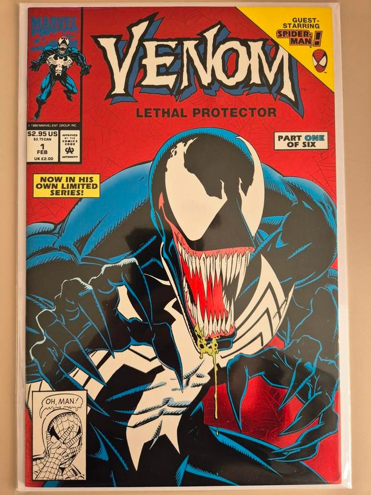 Venom: Lethal Protector #1 (1993) 🔑, Boeken, Strips | Comics, Zo goed als nieuw, Eén comic, Amerika, Ophalen of Verzenden