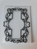 Embossing folder kader met hartjes, Ophalen of Verzenden, Nieuw, Overige thema's, Pons of Mal