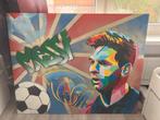 Gravity schilderij Messi (125 x 100 cm), Antiek en Kunst, Kunst | Schilderijen | Modern, Ophalen