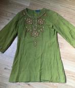 Vintage tuniekje groen S, Ophalen of Verzenden, Gedragen, Maat 36 (S), Groen