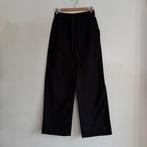 Alexander McQueen Flared Broek met Trekkoord, maat S/M, Zwart, Nieuw, Ophalen of Verzenden, Maat 36 (S)