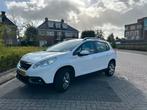 Peugeot 2008 1.2 VTI 2015 Wit. ZEER NETTE AUTO!, Auto's, Voorwielaandrijving, Euro 5, Stof, Zwart