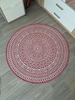 Tk rose of licht rose vloerkleed, Rond, Ophalen of Verzenden, Zo goed als nieuw, 100 tot 150 cm