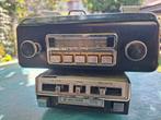 Vintage Philips/Blaupunkt autoradio + Waltham cassettespeler, Auto diversen, Ophalen of Verzenden, Gebruikt