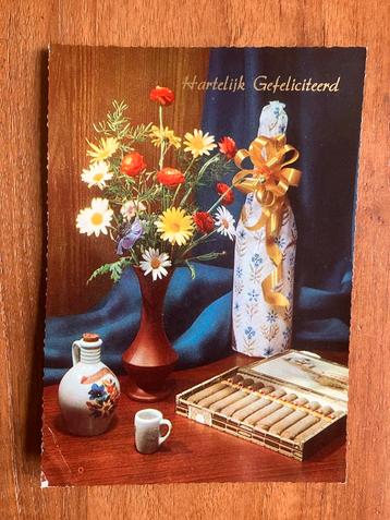 Oude Ansichtkaart - Hartelijk Gefeliciteerd. 1967. beschikbaar voor biedingen