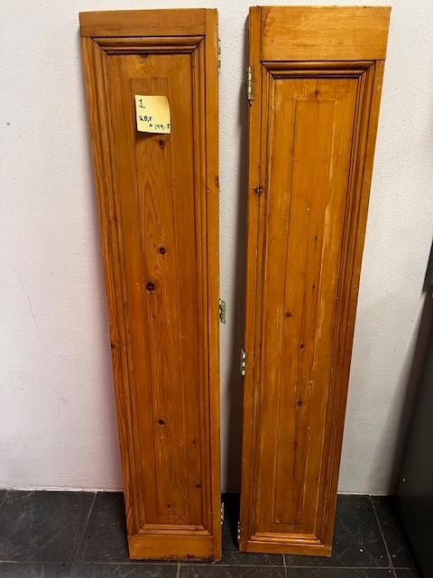 Grenen geloogse paneel deurjes, Doe-het-zelf en Verbouw, Deuren en Horren, Ophalen, Gebruikt, Minder dan 80 cm, Binnendeur