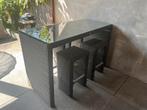 Bellagio Bartafel, Tuin en Terras, Tuinsets en Loungesets, Ophalen, 4 zitplaatsen, Eettafel, Zo goed als nieuw