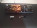 MSI VIGOR GK50 ELITE (QWERTY-US)-RGB GAMING Keyboard, Computers en Software, Toetsenborden, Bedraad, Gaming toetsenbord, MSI, Ophalen of Verzenden