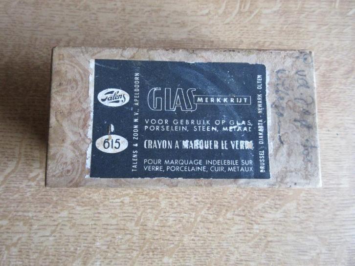Talens glasmerkkrijt markeringskrijt wit merkkrijt voor glas, Hobby en Vrije tijd, Knutselen, Gebruikt, Materiaal, Ophalen of Verzenden