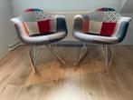 Eames patchwork schommelstoelen, Huis en Inrichting, Stoelen, Wit, Zo goed als nieuw, Eén, Ophalen