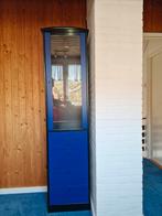 vitrine kasten. 1 x blauw 1 x groen, Ophalen of Verzenden, Zo goed als nieuw, 25 tot 50 cm, 150 tot 200 cm