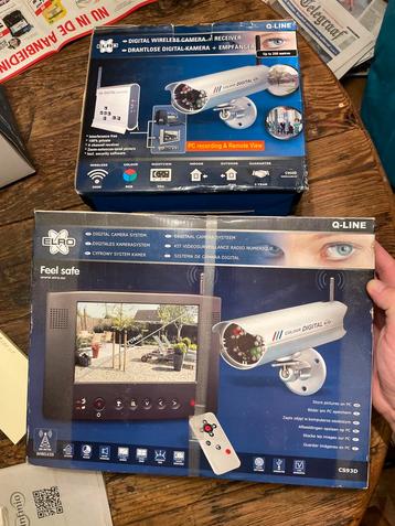 Elro Q-line Draadloos Digitaal Camera Systeem beschikbaar voor biedingen