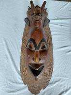 maskers beeldjes uit afrika tribal art afrikaanse kunst, Antiek en Kunst, Ophalen