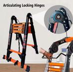 Telescopische Ladder 5,8/6,6m - Nieuw!, Doe-het-zelf en Verbouw, Ladders en Trappen, Nieuw, Ophalen of Verzenden, Ladder, Opvouwbaar of Inschuifbaar