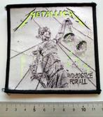 Metallica zeer zeldzame 1988 and justice for... patch 22, Verzenden, Nieuw, Kleding