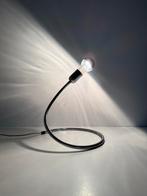 Vintage Gepo Slang Tafellamp Chroom Jaren 70, Gebruikt, Lamp, Lamp, Ophalen of Verzenden