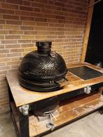 BBQ Green Egg Bastard Zwart - Ingebouwd & Rijdend, Ophalen of Verzenden, Gebruikt, Bastard