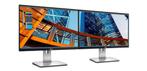 Dual monitor full hd 2x 24” inch + USB hub, Computers en Software, Monitoren, Gaming, Ingebouwde speakers, IPS, Full HD