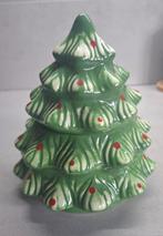 Voorraadpot in de vorm van een groene kerstboom, Ophalen of Verzenden, Zo goed als nieuw