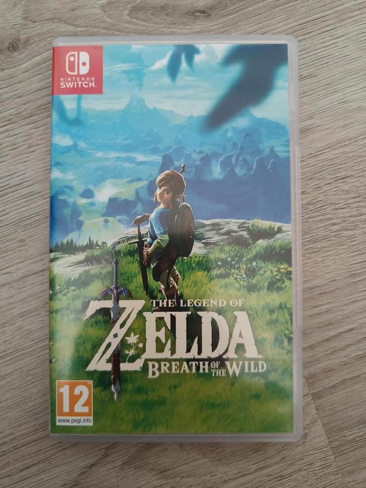 The Legend of Zelda: Breath of the Wild, Spelcomputers en Games, Games | Nintendo Switch, Zo goed als nieuw, Overige genres, 1 speler