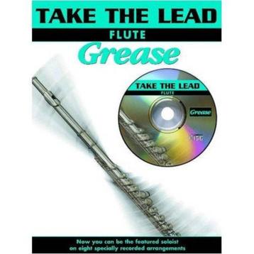 Dwarsfluit-gemiddeld- gr.3-4: GREASE +cd-take the lead flute beschikbaar voor biedingen