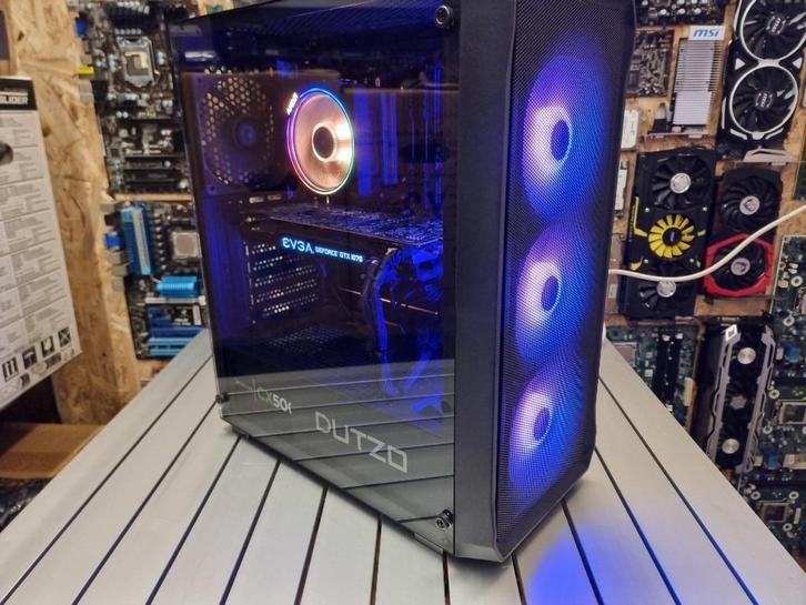 Game Pc-AMD Ryzen 7 3800X 4.5Ghz-GTX 1070 8GB-SSD+HDD Win 11, Computers en Software, Desktop Pc's, Zo goed als nieuw, 4 Ghz of meer