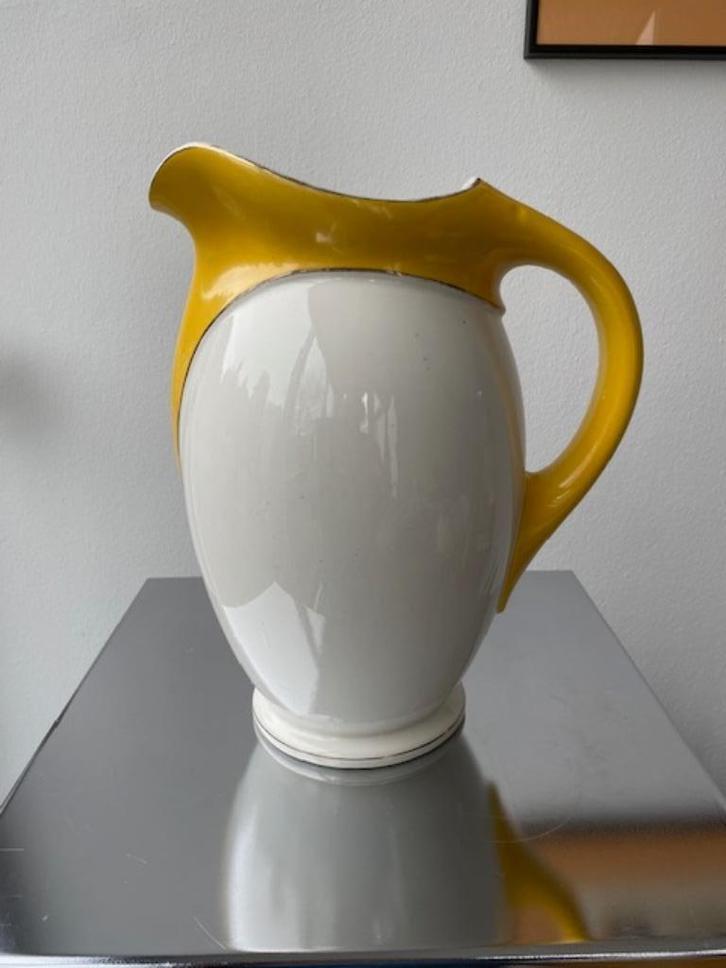 Art deco lampetkan van Sociëte Ceramique, Antiek en Kunst, Antiek | Keramiek en Aardewerk, Ophalen of Verzenden