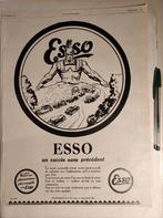 Esso advertentie uit 1929, Ophalen of Verzenden, Gebruikt, Overige typen