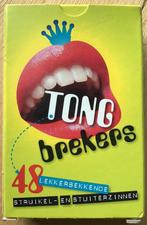 Kaartspel Tongbrekers - vanaf 8 jaar - ZGAN, Een of twee spelers, Ophalen of Verzenden, Zo goed als nieuw