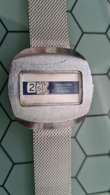 Helicon Jumphour jaren '60 Automatic horloge beschikbaar voor biedingen