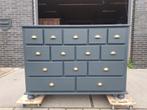 Grijs grenen ladekast nr 14 lades commode, Ophalen, RoDeKo Volendam, R.kooij65@gmail.com, Gebruikt