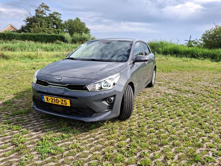 Kia Rio 1.2 61KW 2020 Grijs, Auto's, Kia, Particulier, Rio, ABS, Achteruitrijcamera, Adaptieve lichten, Airbags, Airconditioning