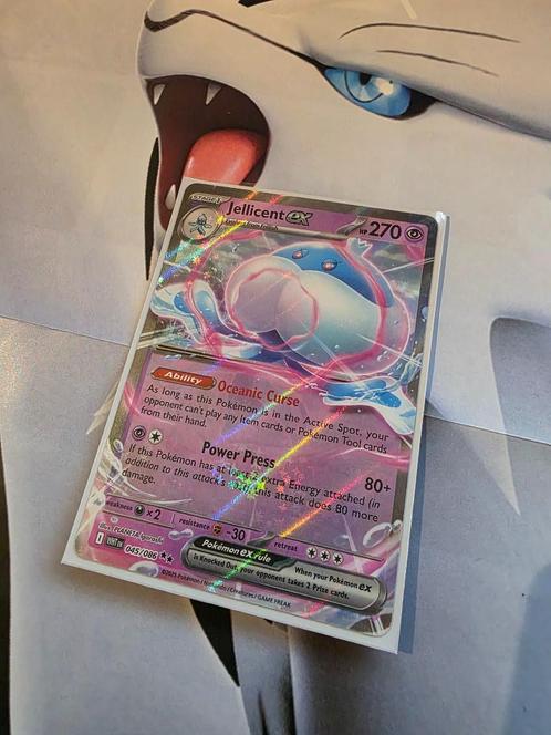 Pokémon White Flare Jellicent EX WHT 045, Hobby en Vrije tijd, Verzamelkaartspellen | Pokémon, Nieuw, Losse kaart, Foil, Ophalen of Verzenden