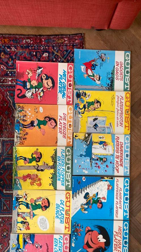 Franquin - Guust Flater 20 albums, Boeken, Stripboeken, Gelezen, Meerdere stripboeken, Ophalen of Verzenden