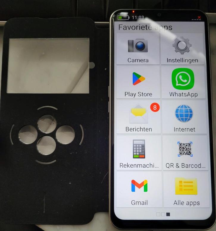 Emporia senioren Smartphone, Telecommunicatie, Mobiele telefoons | Overige merken, Zo goed als nieuw, Zonder abonnement, Zonder simlock