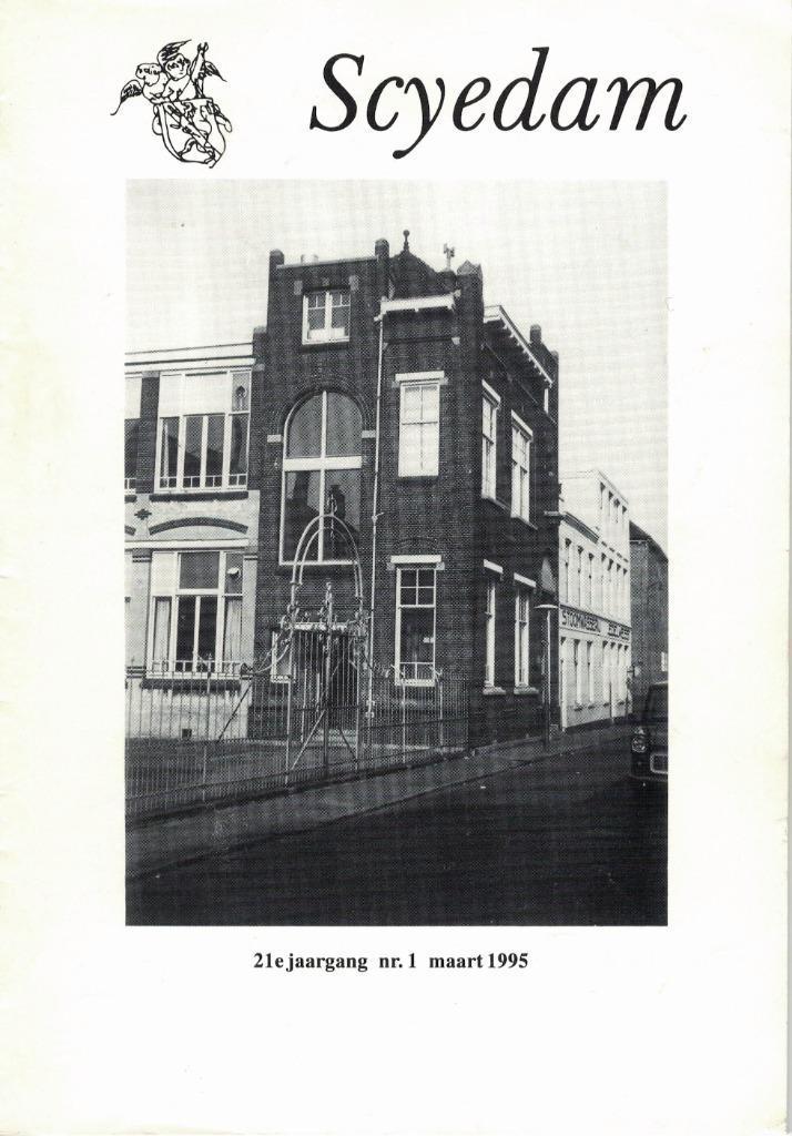 Simon Carmiggelt in "Scyedam" - maart 1995., Boeken, Tijdschriften en Kranten, Zo goed als nieuw, Ophalen of Verzenden