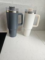 Drinkbekers met handvat en rietje, Ophalen of Verzenden, Zo goed als nieuw