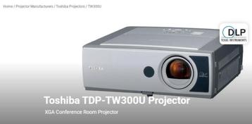 Beamer Toshiba TDP-TW300 met WiFi beschikbaar voor biedingen