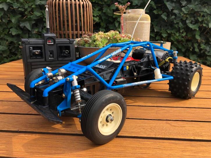 Marui Galaxy Vintage Model Rc auto Ready to Run, Hobby en Vrije tijd, Modelbouw | Auto's en Voertuigen, Gebruikt, Auto, Groter dan 1:32