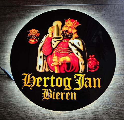 HERTOG JAN LED reclame verlichting lamp l, Verzamelen, Biermerken, Nieuw, Reclamebord, Plaat of Schild, Hertog Jan, Ophalen of Verzenden