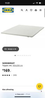 Topper/ topmatras Nordberget ikea, Ophalen, Matras, 180 cm, 200 cm