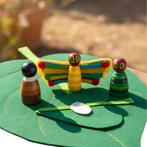 Houten Rupsje Nooitgenoeg pegdolls, Ophalen of Verzenden, Nieuw, Overige typen