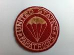 Us ww2 paratroops artillery pocket patch, Verzamelen, Militaria | Tweede Wereldoorlog, Embleem of Badge, Amerika, Ophalen of Verzenden