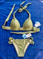 Nieuw! Ani Ani olijfgroene halter bikini maat 36 - S, Nieuw, Ophalen of Verzenden, Bikini, Ani Ani