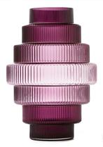 Pols Potten Steps paarse vaas maat S, Overige kleuren, Ophalen of Verzenden, Minder dan 50 cm, Glas