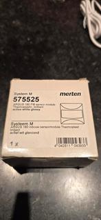 2x Merten Argus 189 UP IR Sensor Module - Actief Wit, Ophalen of Verzenden, Nieuw, Detector, Sensor of Melder