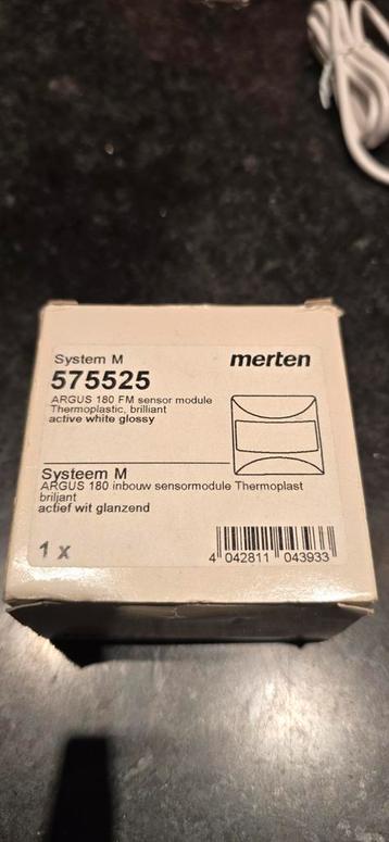 2x Merten Argus 189 UP IR Sensor Module - Actief Wit beschikbaar voor biedingen