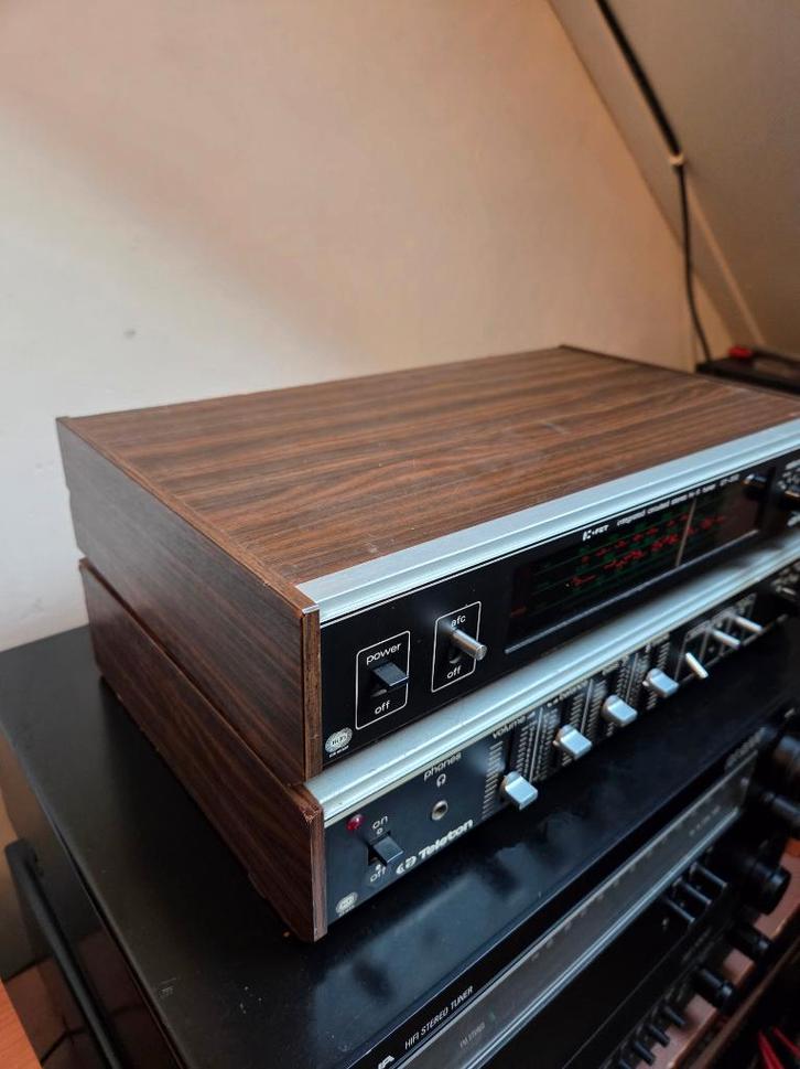 Teleton Amplifier SAQ-408 met GT-202 Tuner jaren 70, Audio, Tv en Foto, Stereo-sets, Gebruikt, Tuner of Radio, Overige merken