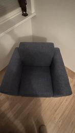 Blauwe draaifauteuil, Huis en Inrichting, Fauteuils, Ophalen, Zo goed als nieuw, Stof, 75 tot 100 cm