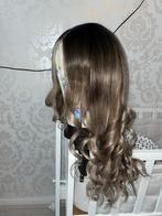 24 inch human hair bayalage lace wig, Ophalen of Verzenden, Nieuw, Pruik of Haarverlenging